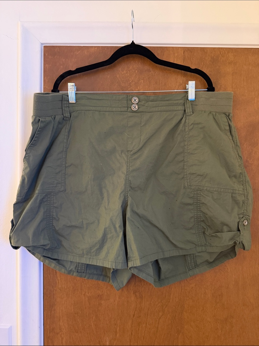 torrid Olive Green Cargo Shorts